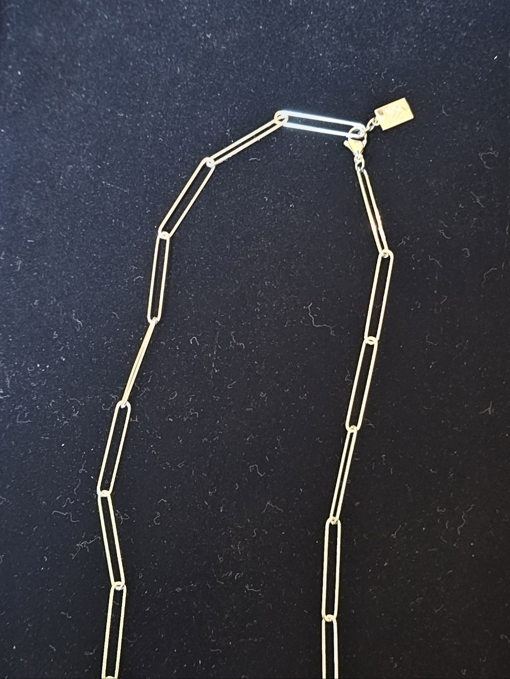Nwt Miranda Frye Retired Solid 925 Silver Carter Paperclip Necklace 18" — image 7 of 8